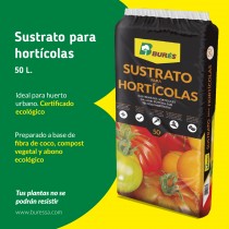 Sustrato ecológico para huertos urbanos de Burés Sustrato ecológico para huertos urbanos de Burés