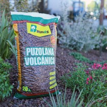 Puzolana volcánica, el éxito en la jardinería sostenible